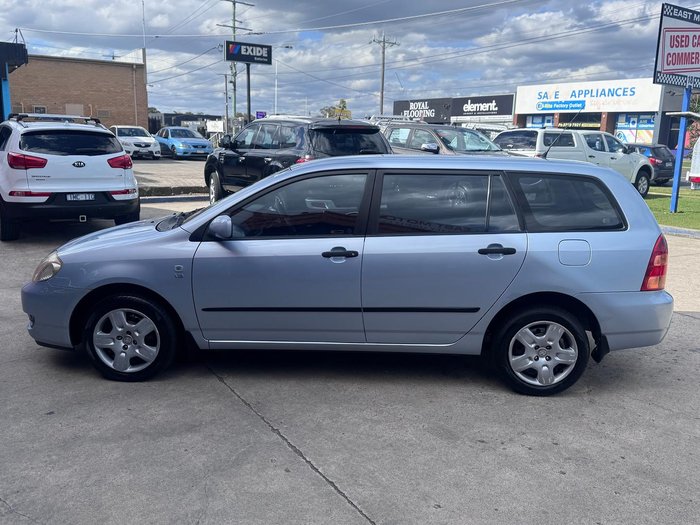 2004 Toyota Corolla Ascent ZZE122R Blue Steel