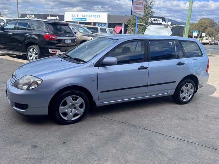 2004 Toyota Corolla Ascent ZZE122R Blue Steel