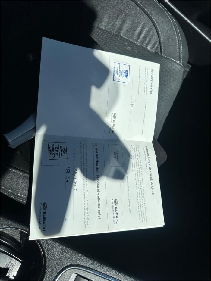 2016 SUBARU LIBERTY 3.6R