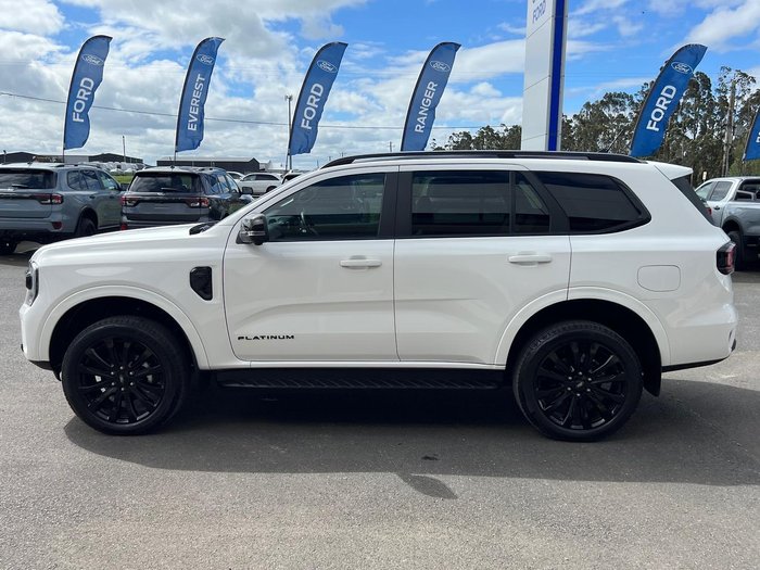 2025 Ford Everest Platinum MY25.50 4X4 Dual Range Arctic White