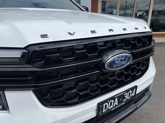2025 Ford Everest Platinum MY25.50 4X4 Dual Range Arctic White