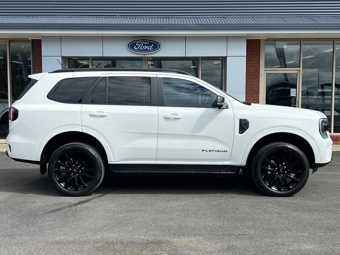 2025 Ford Everest Platinum MY25.50 4X4 Dual Range Arctic White