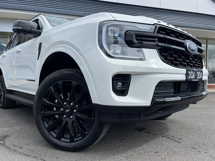 2025 Ford Everest Platinum MY25.50 4X4 Dual Range Arctic White