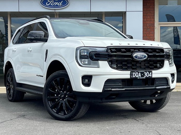 2025 Ford Everest Platinum MY25.50 4X4 Dual Range Arctic White