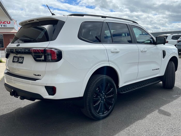 2025 Ford Everest Platinum MY25.50 4X4 Dual Range Arctic White