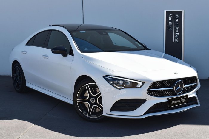 2023 Mercedes-Benz CLA-Class CLA250 C118 Four Wheel Drive Polar White