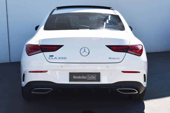2023 Mercedes-Benz CLA-Class CLA250 C118 Four Wheel Drive Polar White