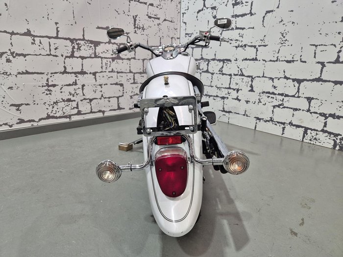 2009 Yamaha V-Star XVS650A Classic V-Star White