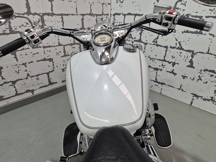 2009 Yamaha V-Star XVS650A Classic V-Star White