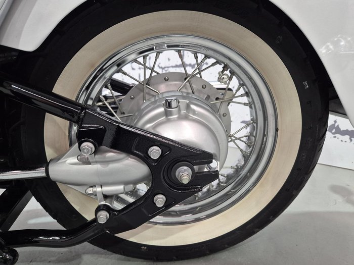 2009 Yamaha V-Star XVS650A Classic V-Star White