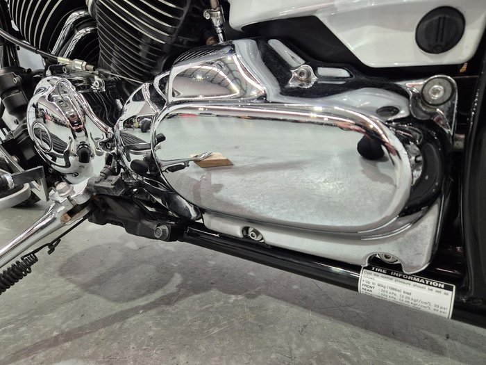 2009 Yamaha V-Star XVS650A Classic V-Star White