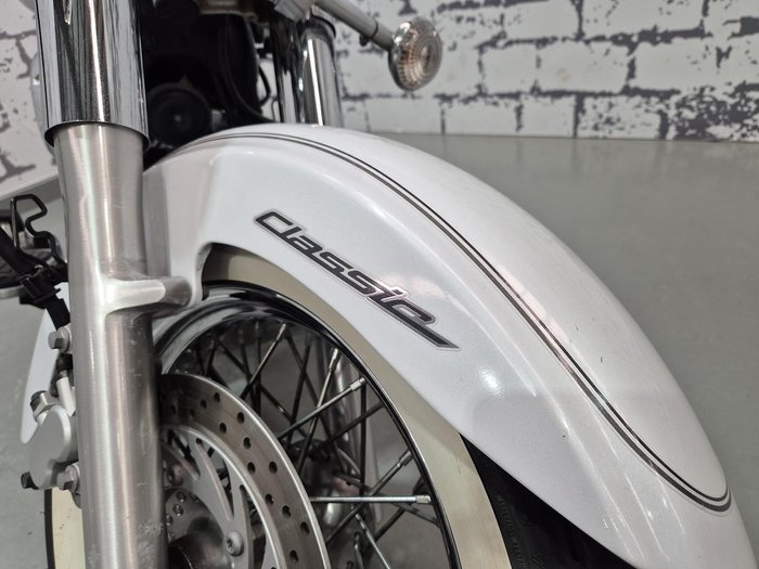 2009 Yamaha V-Star XVS650A Classic V-Star White