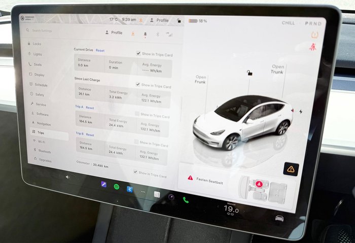 2023 Tesla Model Y Rear-Wheel Drive Pearl White