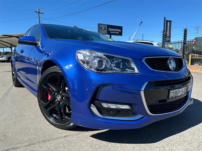 2015 Holden Commodore SS V Redline VF Series II MY16 Slipstream Blue
