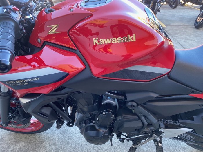 2022 Kawasaki Z650 50TH ANNIVERSARY Red
