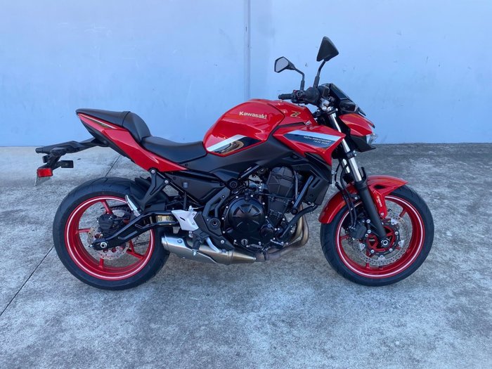 2022 Kawasaki Z650 50TH ANNIVERSARY Red