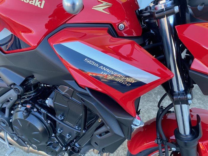 2022 Kawasaki Z650 50TH ANNIVERSARY Red