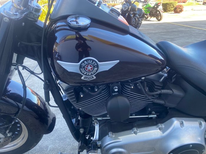 2014 HARLEY-DAVIDSON FLSTF FAT BOY Purple