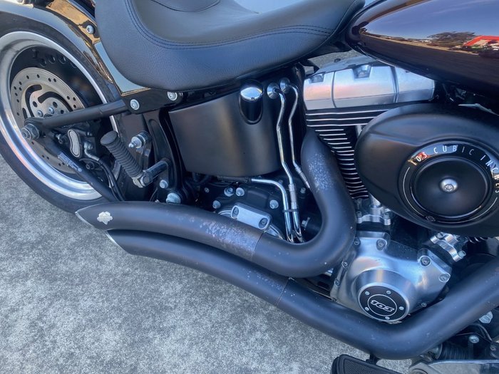 2014 HARLEY-DAVIDSON FLSTF FAT BOY Purple