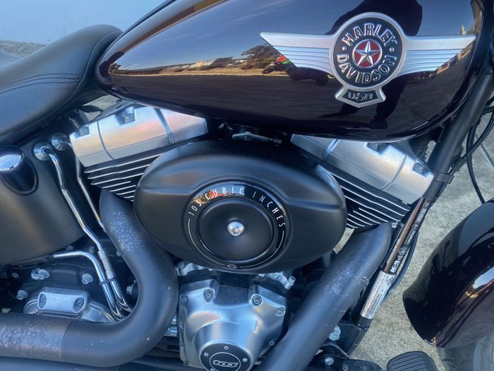 2014 HARLEY-DAVIDSON FLSTF FAT BOY Purple