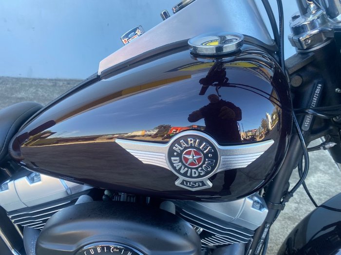 2014 HARLEY-DAVIDSON FLSTF FAT BOY Purple