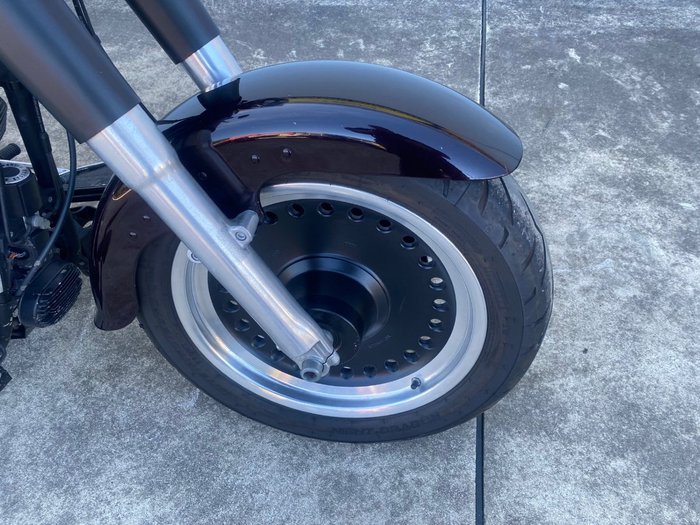 2014 HARLEY-DAVIDSON FLSTF FAT BOY Purple