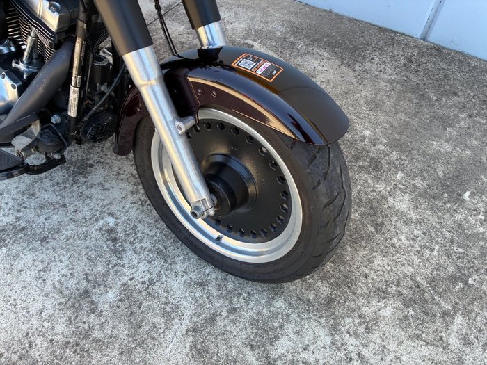 2014 HARLEY-DAVIDSON FLSTF FAT BOY Purple