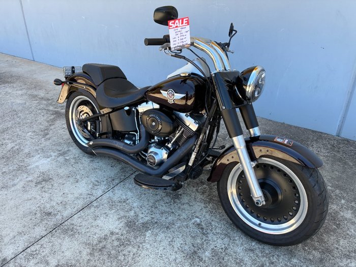 2014 HARLEY-DAVIDSON FLSTF FAT BOY Purple