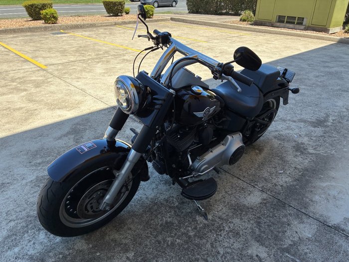 2014 HARLEY-DAVIDSON FLSTF FAT BOY Purple