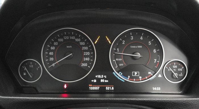 2016 BMW 3 Series 330i M Sport F30 LCI Melbourne Red