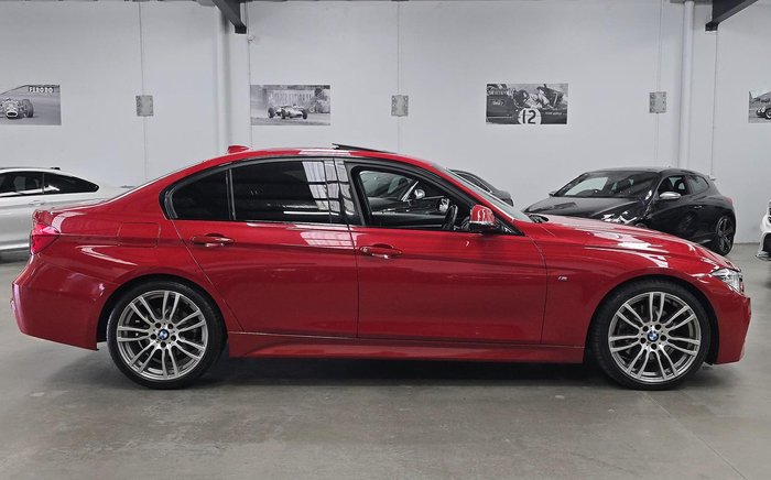 2016 BMW 3 Series 330i M Sport F30 LCI Melbourne Red