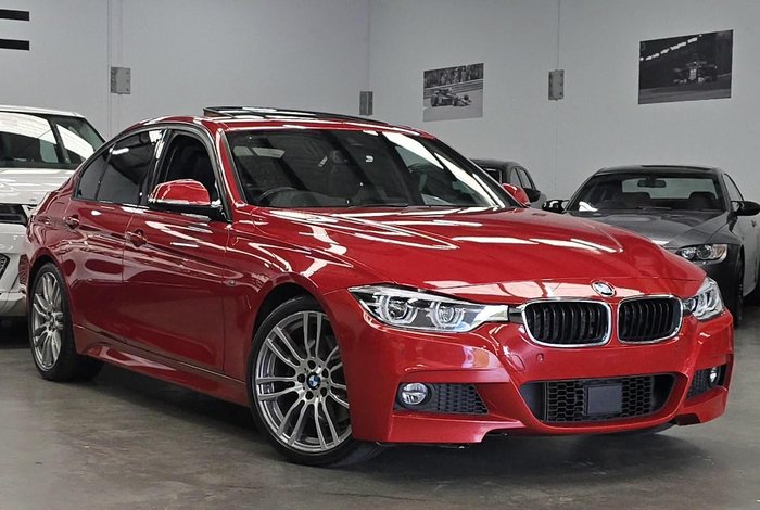 2016 BMW 3 Series 330i M Sport F30 LCI Melbourne Red