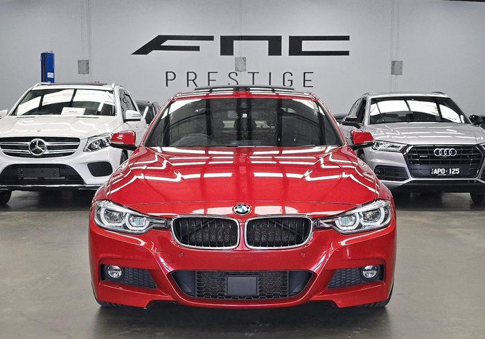 2016 BMW 3 Series 330i M Sport F30 LCI Melbourne Red
