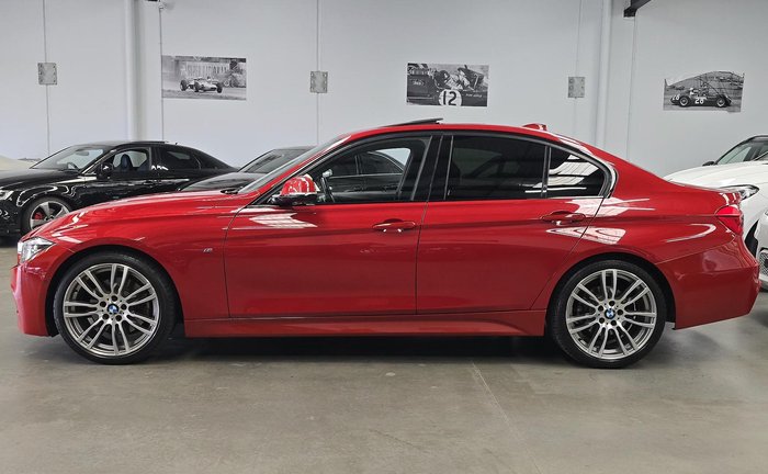 2016 BMW 3 Series 330i M Sport F30 LCI Melbourne Red
