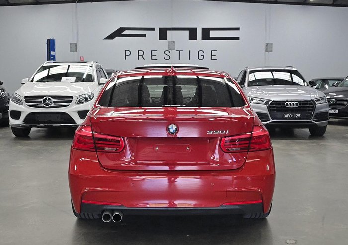 2016 BMW 3 Series 330i M Sport F30 LCI Melbourne Red