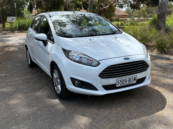 2015 Ford Fiesta Trend WZ MY15 Frozen White