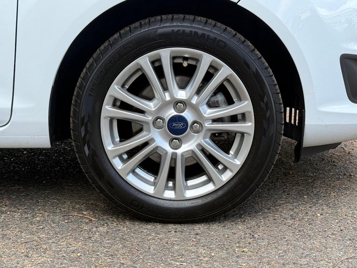 2015 Ford Fiesta Trend WZ MY15 Frozen White