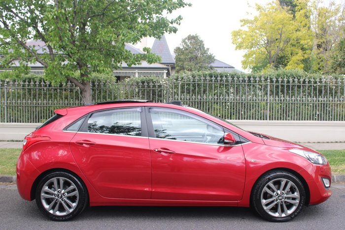 2015 Hyundai i30 SR Premium GD3 Series II MY16 Fiery Red