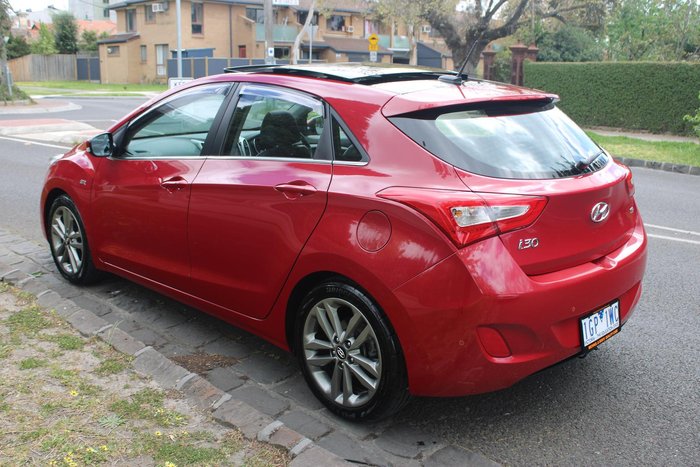 2015 Hyundai i30 SR Premium GD3 Series II MY16 Fiery Red