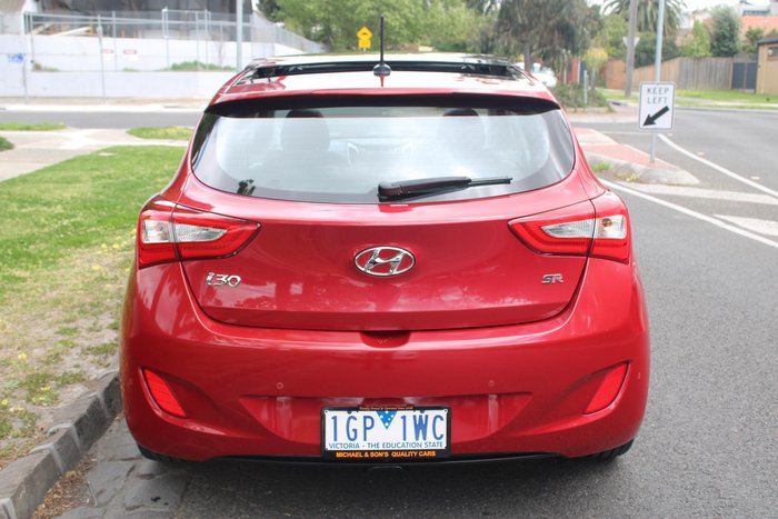 2015 Hyundai i30 SR Premium GD3 Series II MY16 Fiery Red
