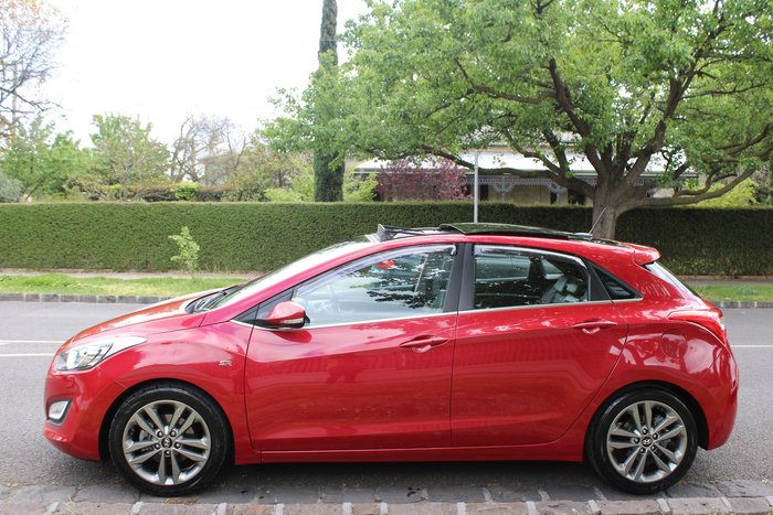 2015 Hyundai i30 SR Premium GD3 Series II MY16 Fiery Red