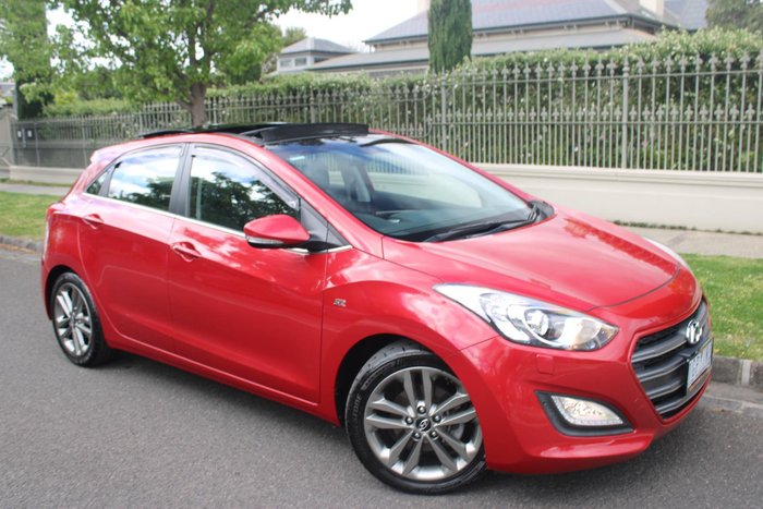 2015 Hyundai i30 SR Premium GD3 Series II MY16 Fiery Red