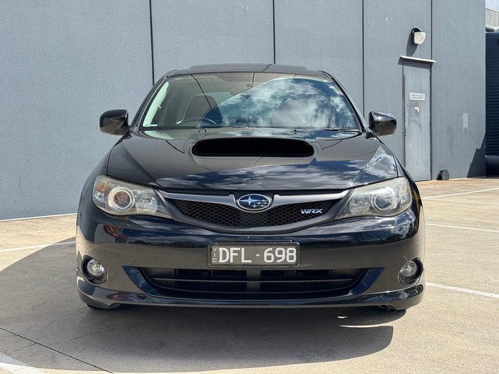 2009 Subaru Impreza WRX G3 MY09 AWD Obsidian Black Pearl