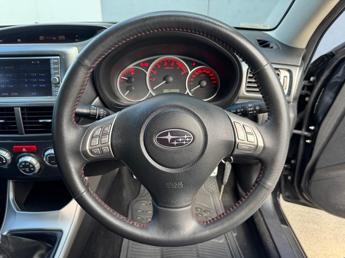 2009 Subaru Impreza WRX G3 MY09 AWD Obsidian Black Pearl