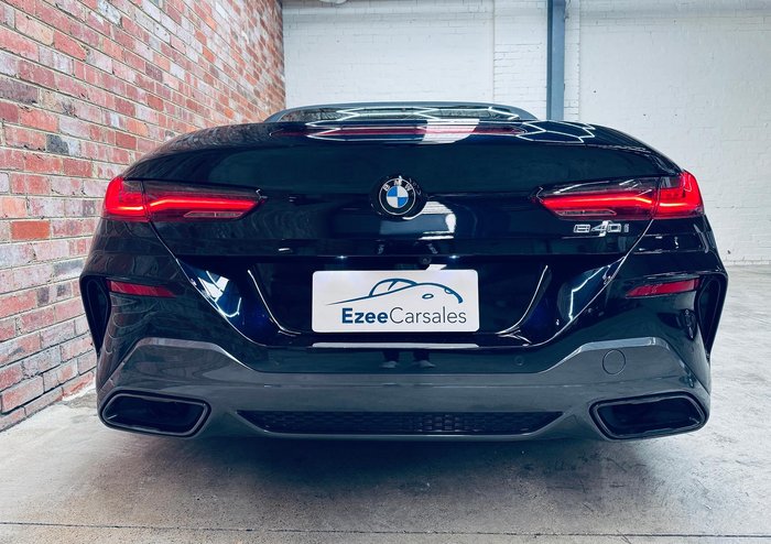 2022 BMW 8 Series 840i M Sport G14 LCI Black Sapphire