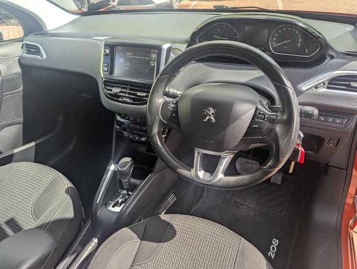 2015 Peugeot 208 Allure A9 MY15 Orange Power