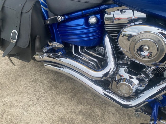 2009 HARLEY-DAVIDSON FXCWC ROCKER C Blue
