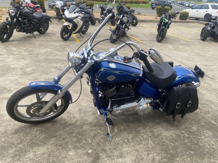 2009 HARLEY-DAVIDSON FXCWC ROCKER C Blue