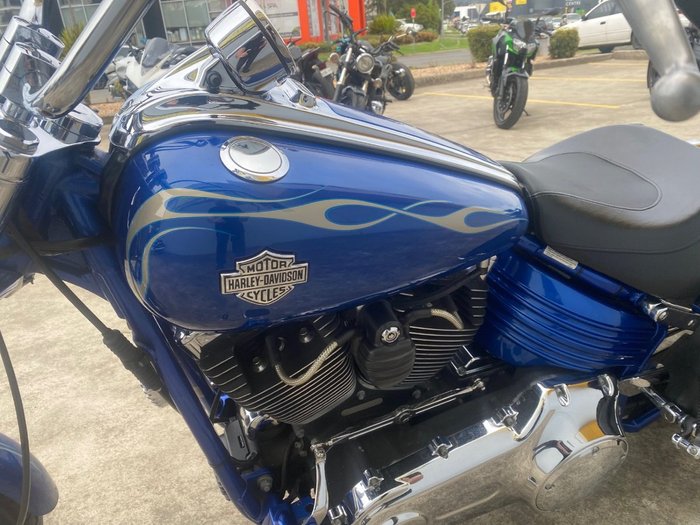 2009 HARLEY-DAVIDSON FXCWC ROCKER C Blue