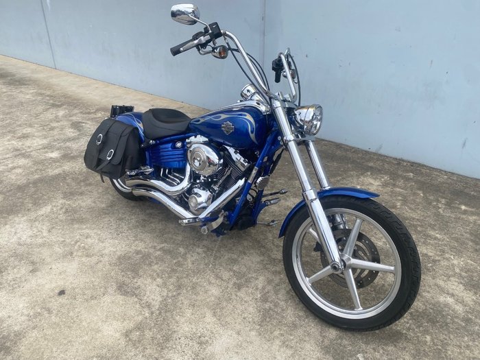 2009 HARLEY-DAVIDSON FXCWC ROCKER C Blue